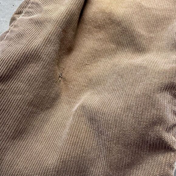 Levi’s 514 Corduroy Pants Brown Size 32x32 Flawed Distressed Straight - Picture 9 of 13